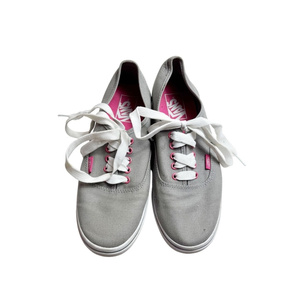 Vans gray canvas sneakers